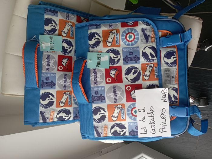 Cartables Phileas Bagtrotter neufs (x2)