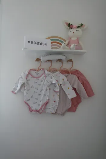 Lot bodies hiver fille 6 mois