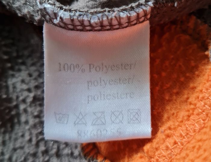 polaire marron orange garçon 4 ans - photo numéro 6