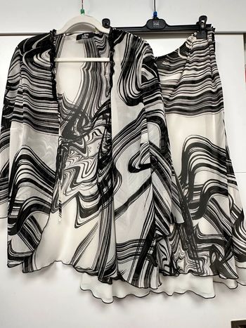 Ensemble jupe et haut Jean Delfin