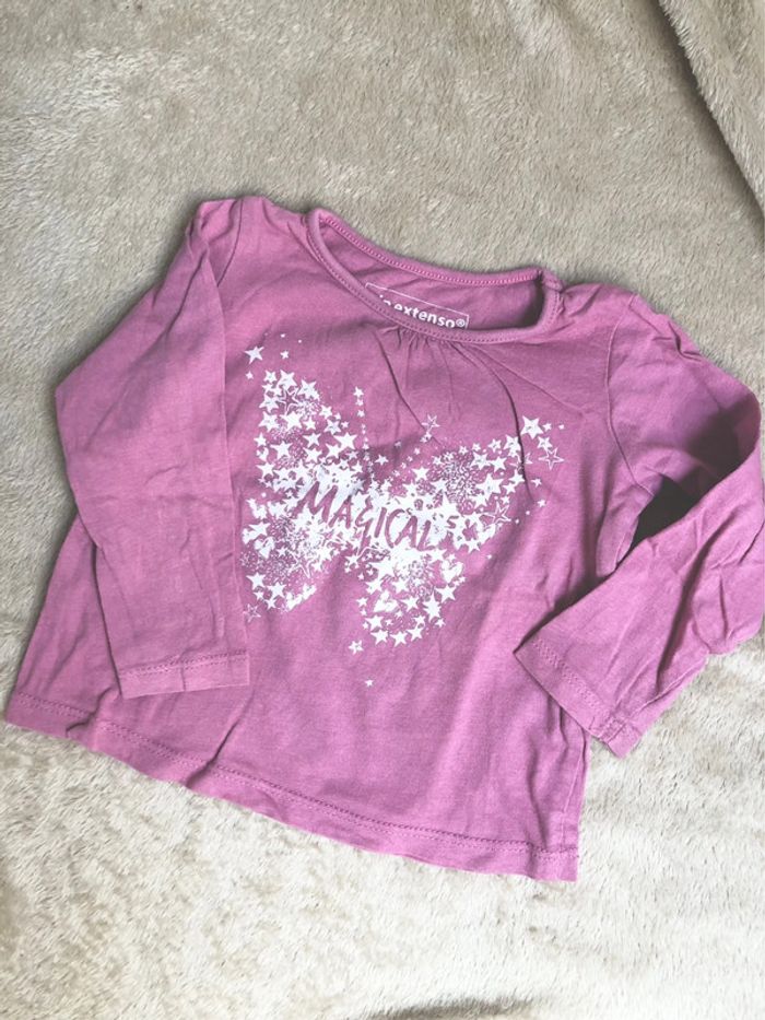 T-shirt / 12mois / in extenso