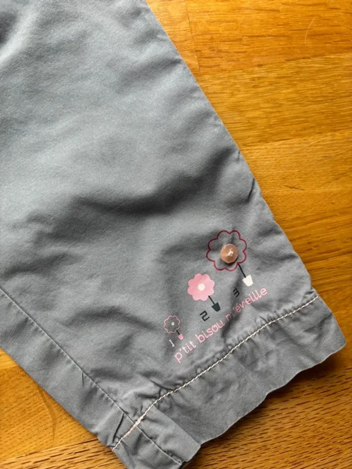 Pantalon p’tit bisou 18 mois fille - photo numéro 3