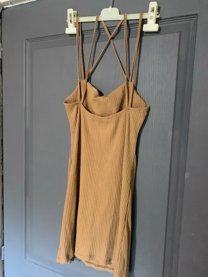 Mini robe côtelé Pull & Bear - Taille M - photo numéro 3