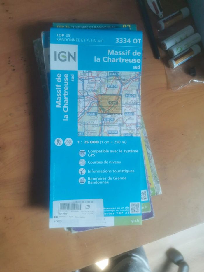 Lot de carte ign - photo numéro 10