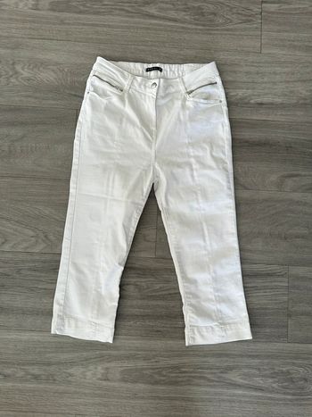 Bermuda Pantacourt blanc Bréal T38 M