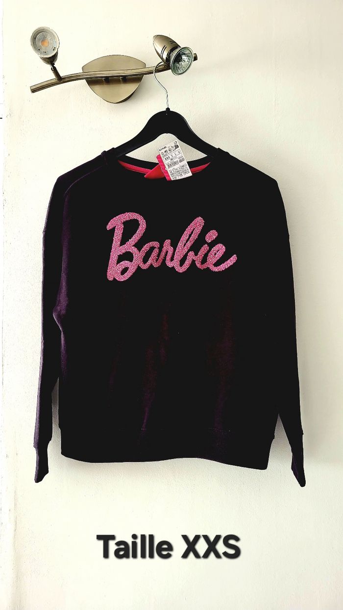 🟣 Sweat Barbie NEUF en XXS 🟣 - photo numéro 6
