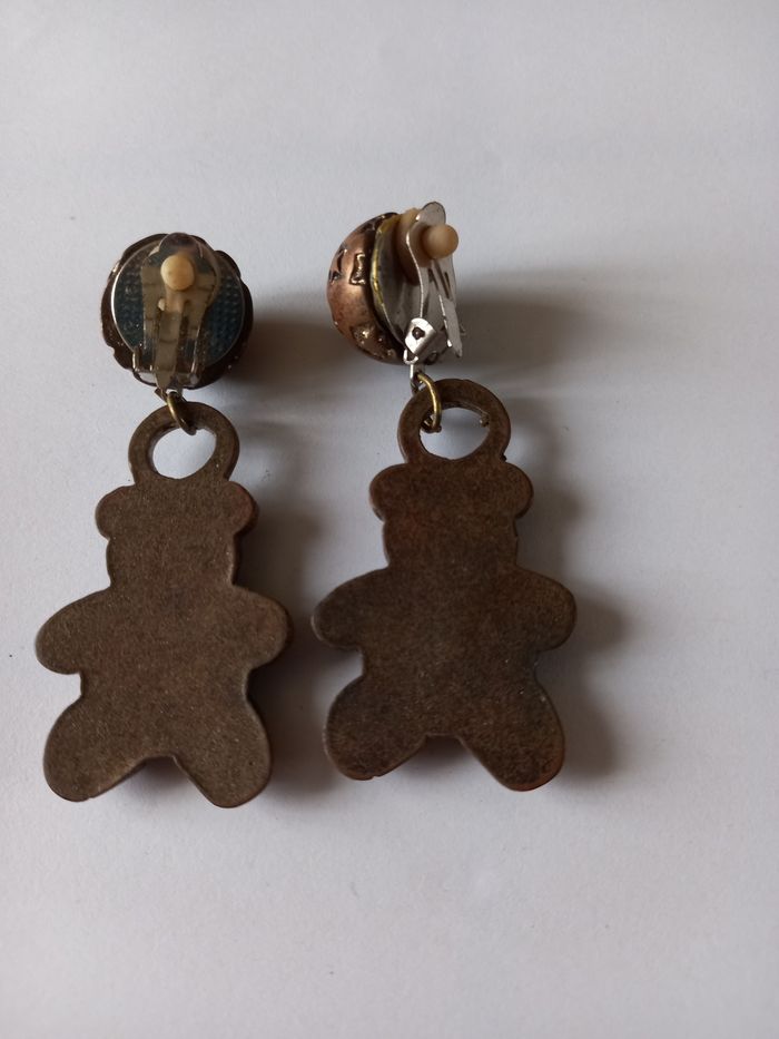 Boucle d oreille oursons - photo numéro 2