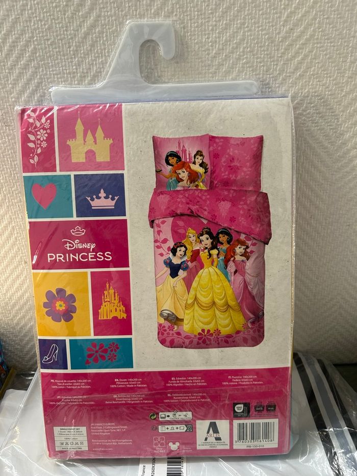 Parure Housse De Couette Princesse Disney En Coton - photo numéro 3