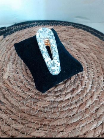 Barrette cheveux Argenté n°24