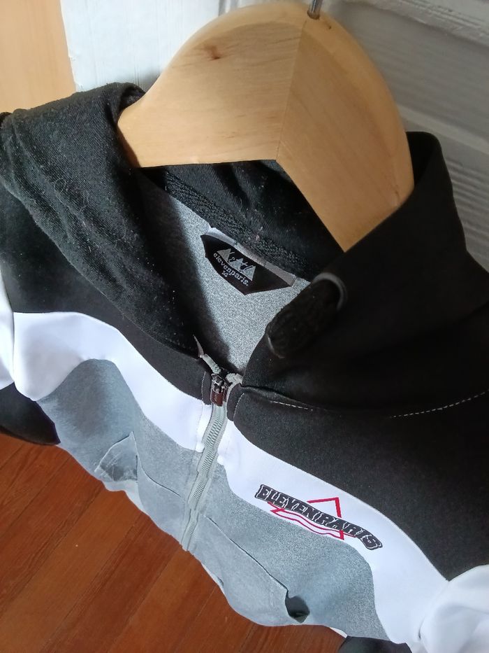 Veste elevenparis gris clair et multicolore - photo numéro 2