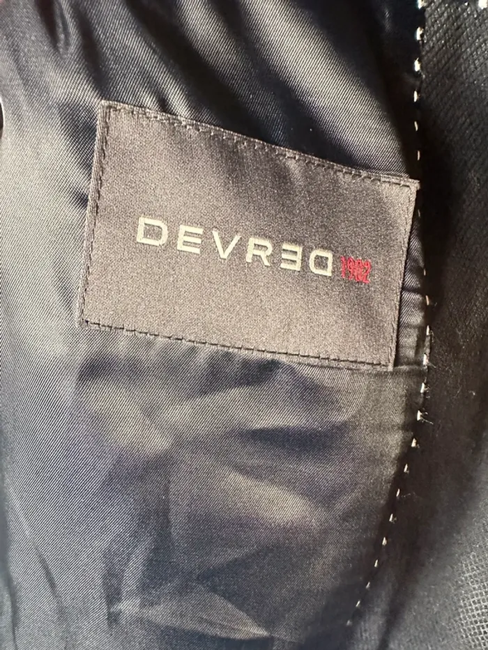 Veste costume devred bleu marine - photo numéro 3