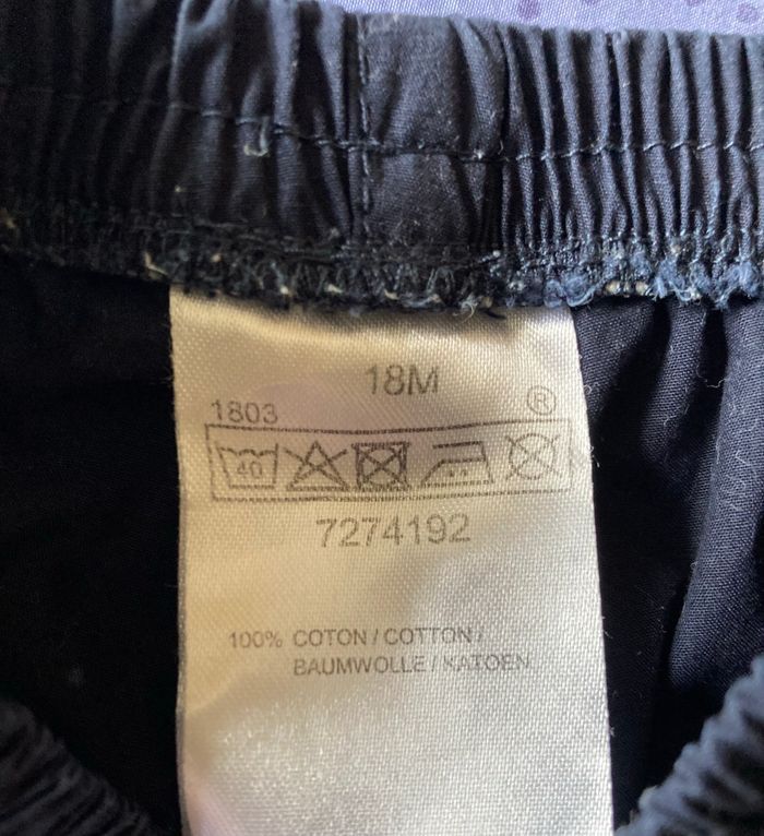 Short 18 mois bleu foncé - photo numéro 4