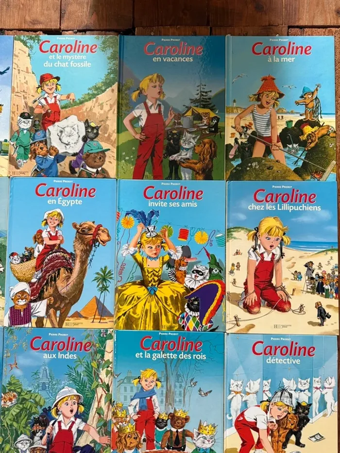 État très bon - Bord jaune - Lot de 16 livres bd albums Caroline Pierre Probst - photo numéro 4