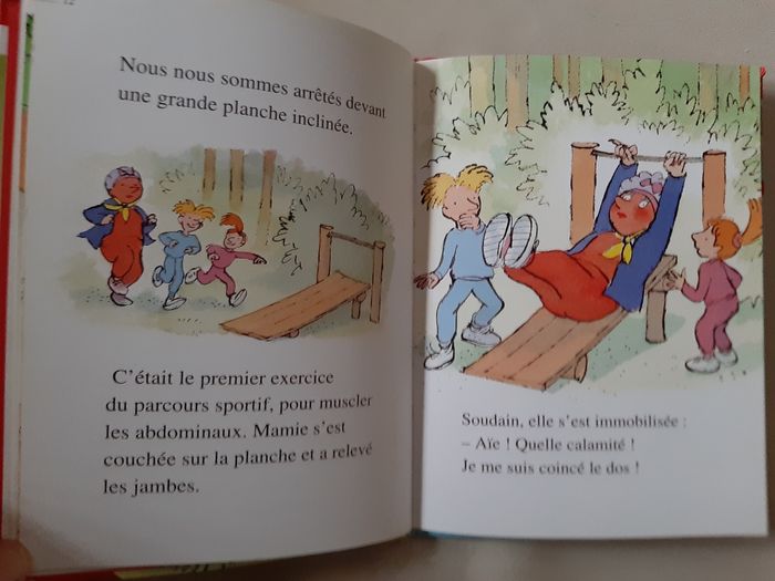 livre enfant - Calamity Mamie fait du sport - Nathan Poche 6-8 ans - photo numéro 3