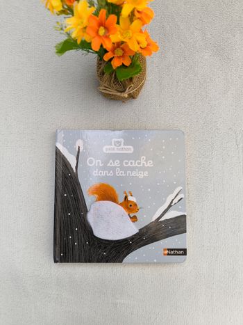 Livre On se cache dans la neige Petit Nathan