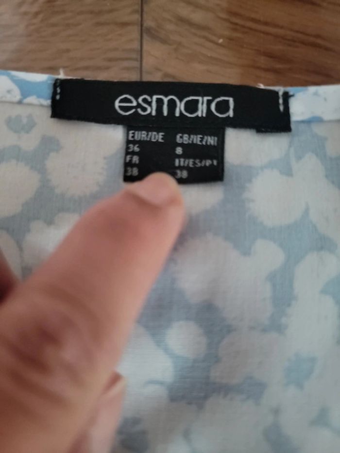 Blouse manche courte femme taille S - photo numéro 3