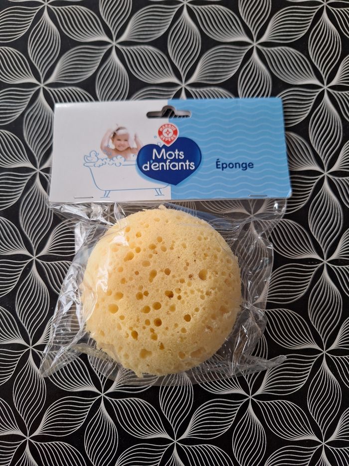 Éponge synthétique bébé mixte