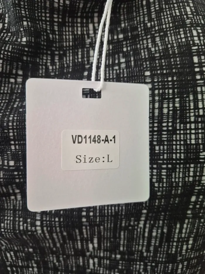 Top Femme Noir et Gris Manches Courtes Taille L/40 - photo numéro 3