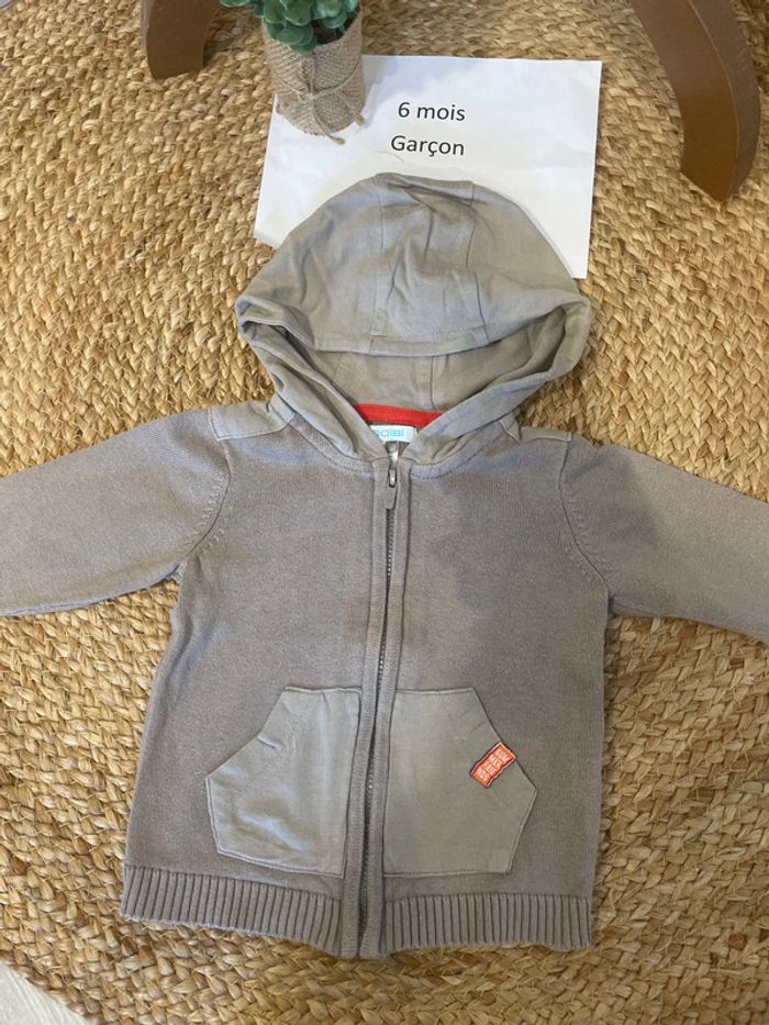 Gilet garçon 6 mois - photo numéro 2
