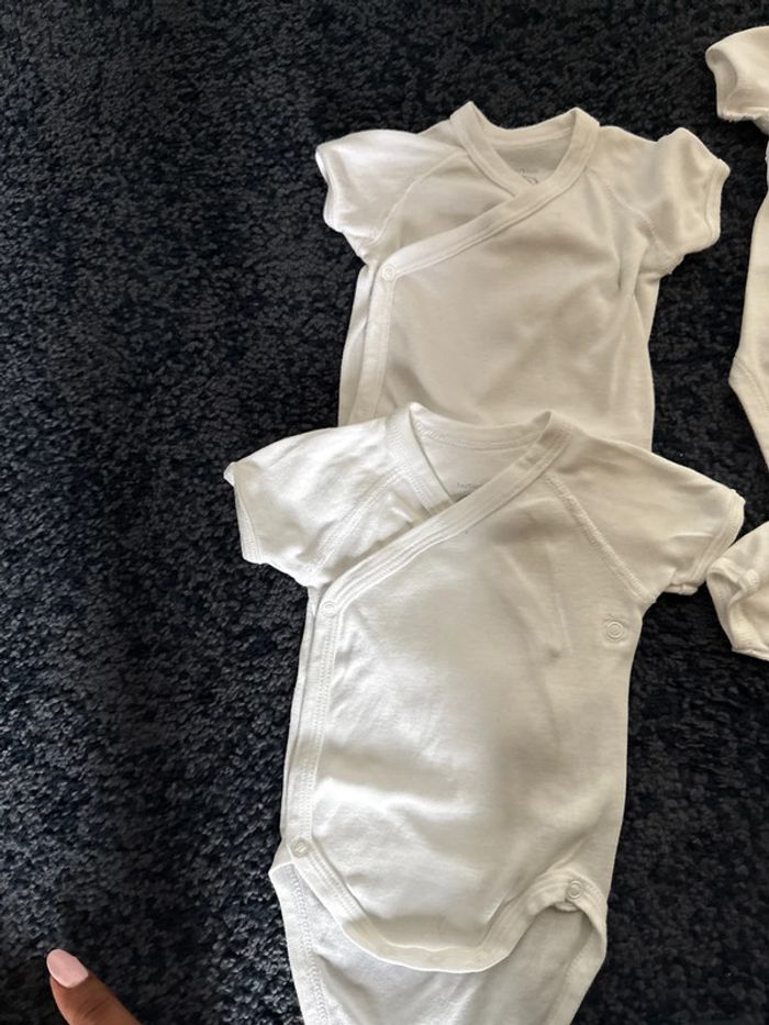 Lots de body petit bateau naissance /1 mois - photo numéro 4