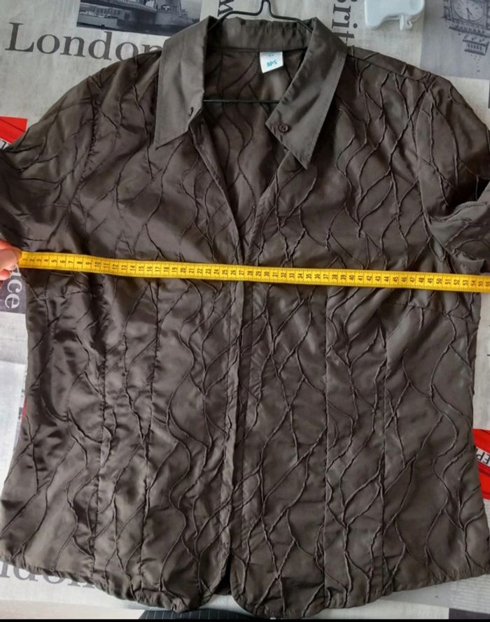 Haut manches longues à motif femme taille 44 - photo numéro 5