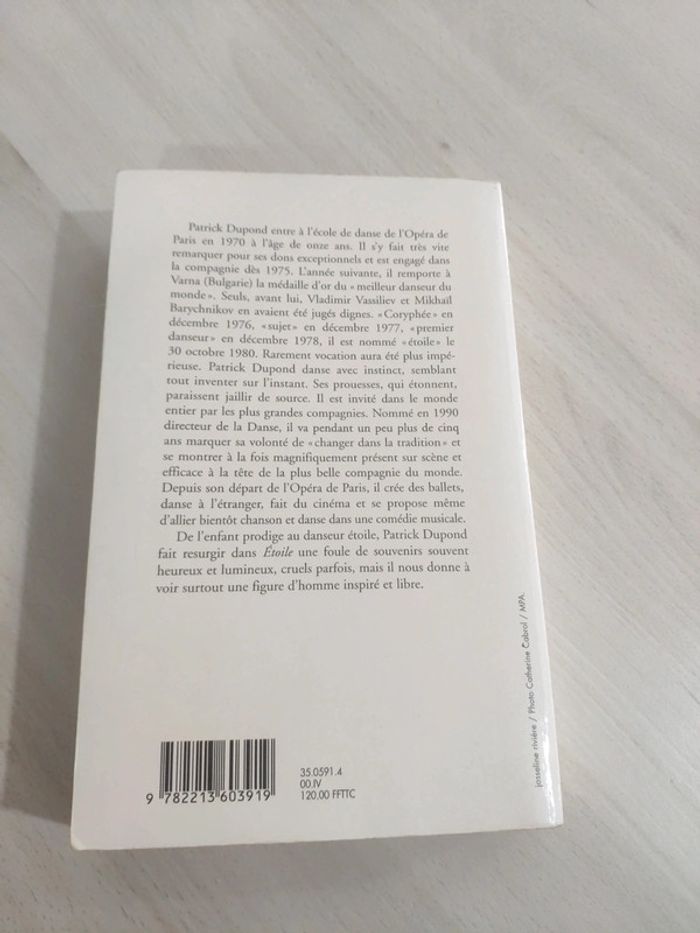 Livre grand format Dupond étoile autobiographie - photo numéro 6