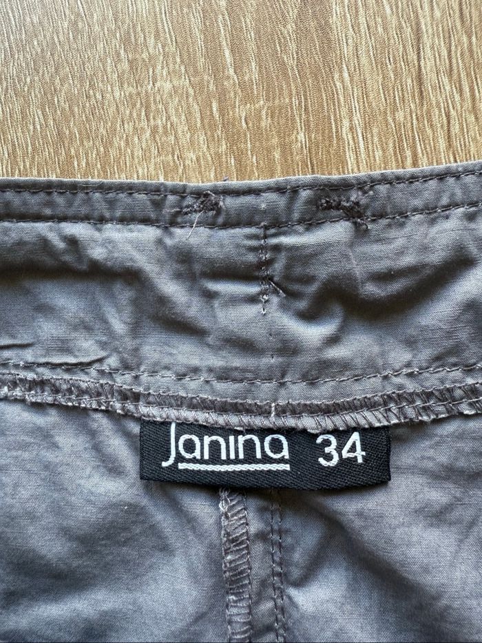 Jupe longueur genou moulante grise janina taille 38 M - photo numéro 5