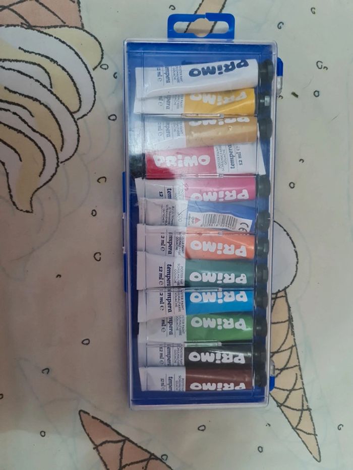 Peinture gouache