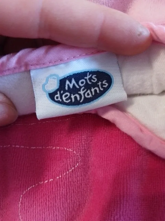 Gigoteuse chaude mots d'enfants adaptable de 80 à 100cm environ - photo numéro 8