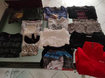 Lot vêtements fille 12 ans