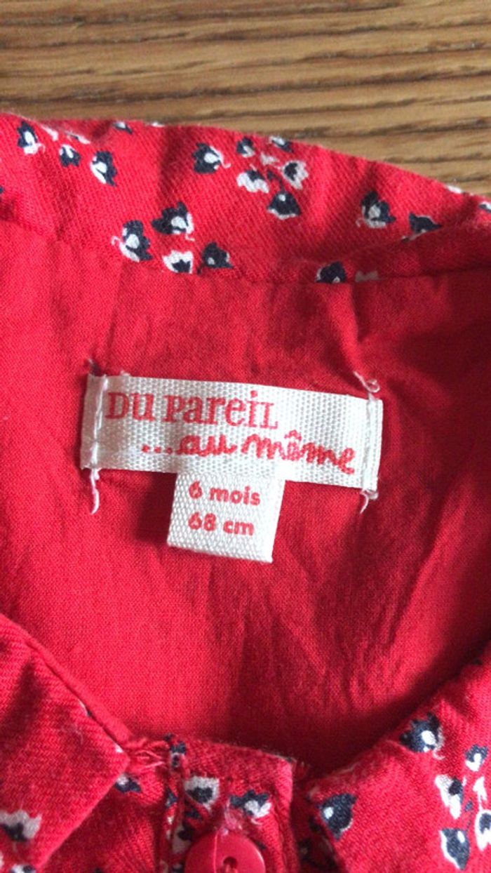 Robe - du pareil au même - 6 mois - photo numéro 3