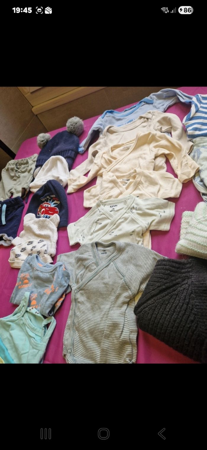 Lot vêtements 1mois garçon N8 - photo numéro 6