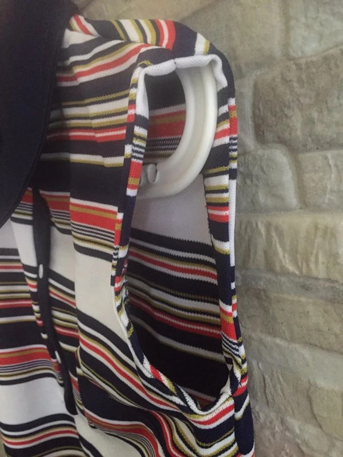 Robe tunique rayée col marine 42 - photo numéro 2