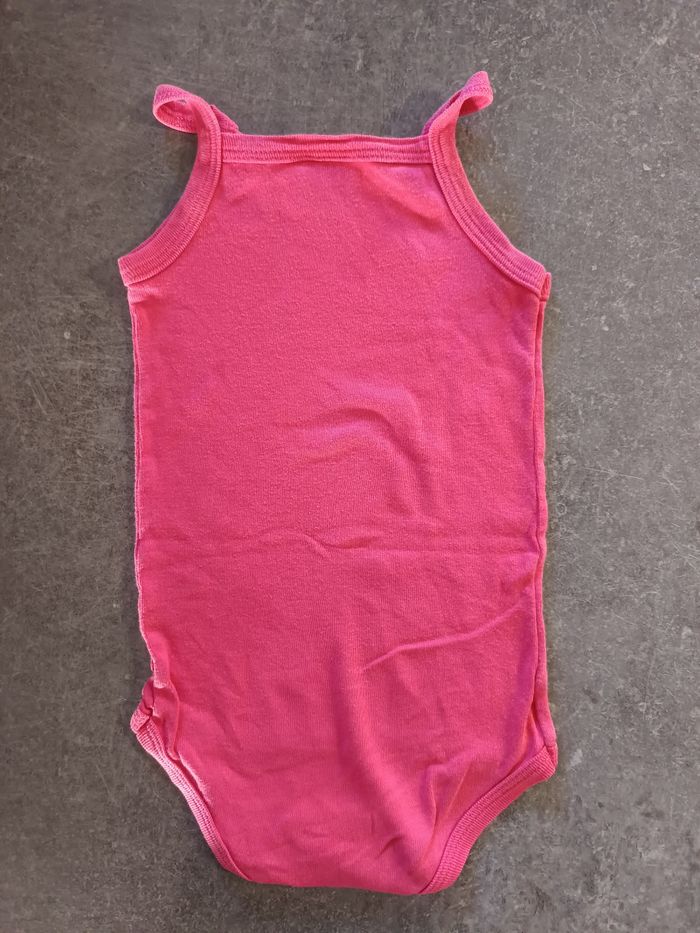 Body bretelles petit bateau 12 mois - photo numéro 5