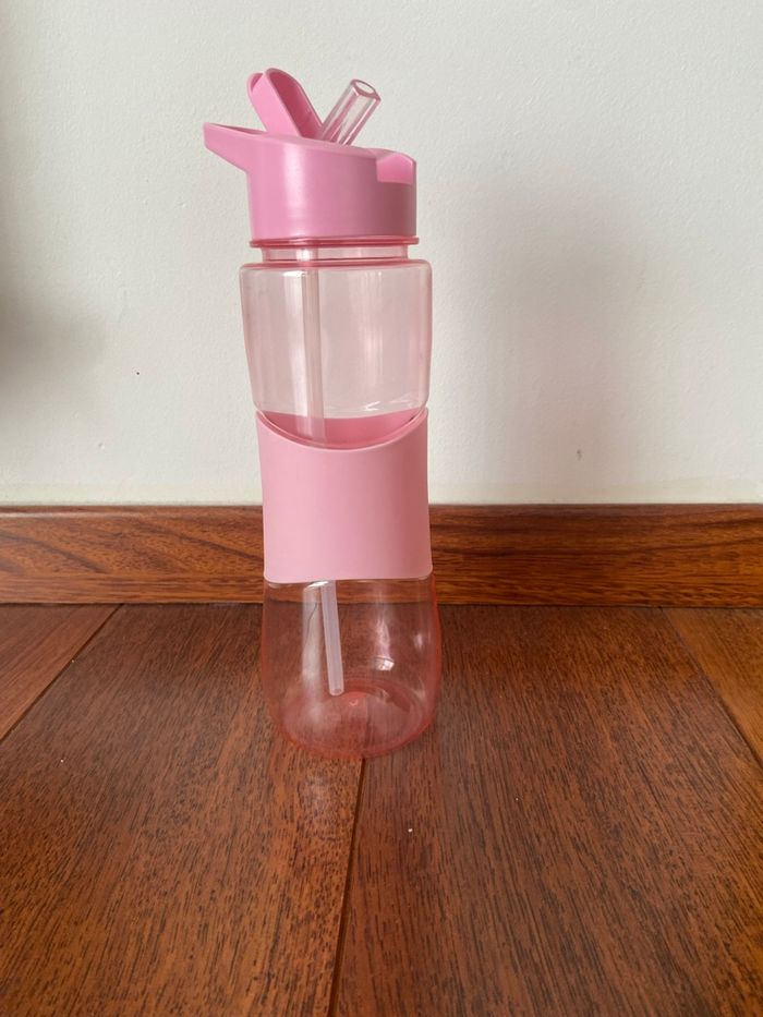 Gourde de sport rose