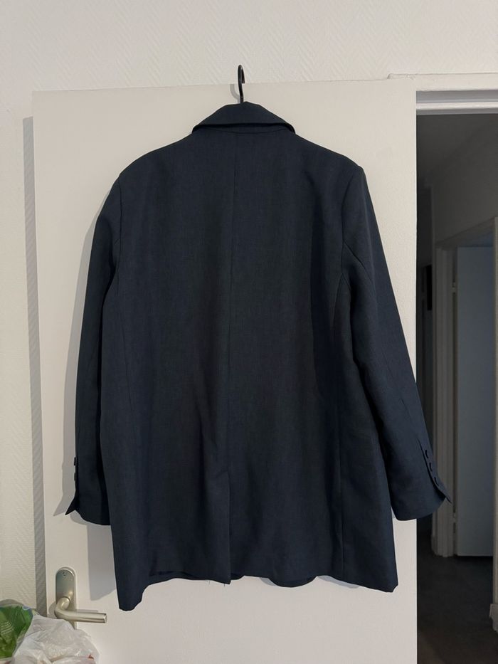 blazer bleu nuit Kiabi - photo numéro 3
