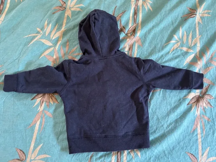 Veste gap 2 ans / 24 mois bleu marine - photo numéro 4