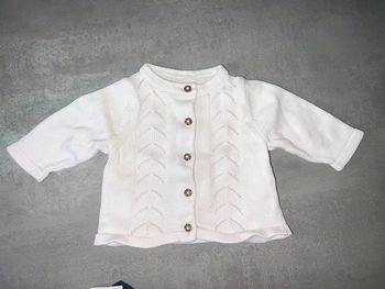Gilet taille 3 mois fille tape à l’œil rose pale
