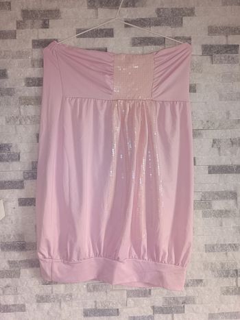 Haut long/ robe courte taille L