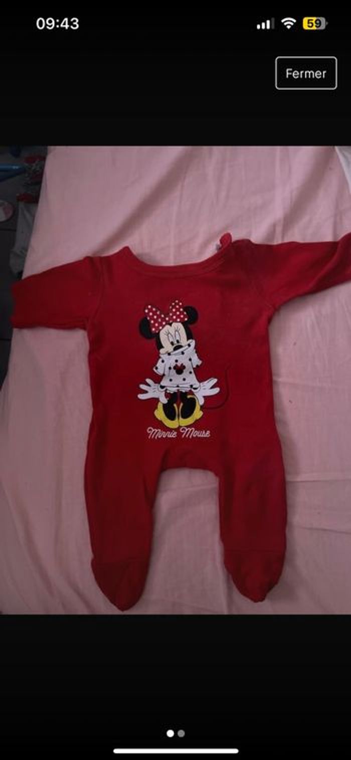 Pyjamas Minnie naissance
