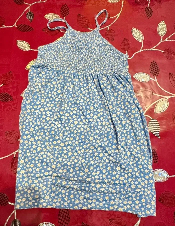 Robe a bretelles fille 8 ans Kiabi