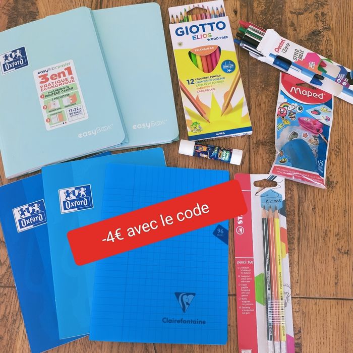 Lot de fournitures