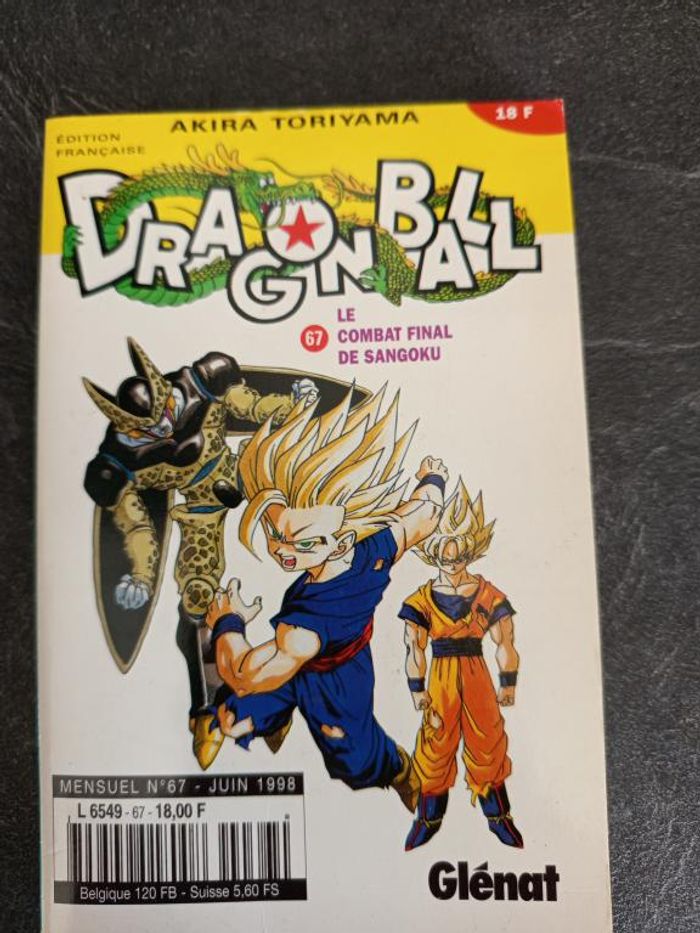 Manga - Dragon Ball - Le combat final de Sangoku - Numéro 67