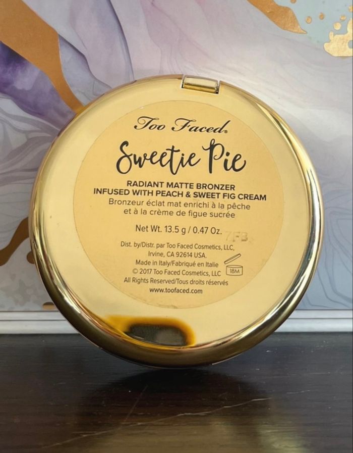 Poudre Too Faced bronzer, blush et highlighter Sweetie Pie - photo numéro 3