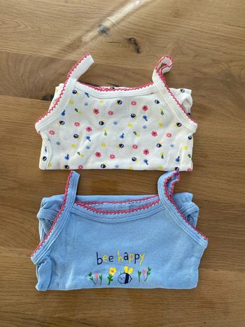 Lot de 2 body été 3-6 mois