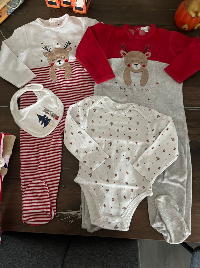 Lot pyjamas de Noël
