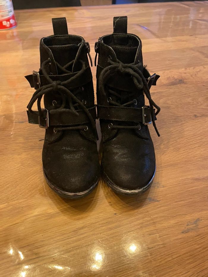 Bottines noir taille 28 - photo numéro 3