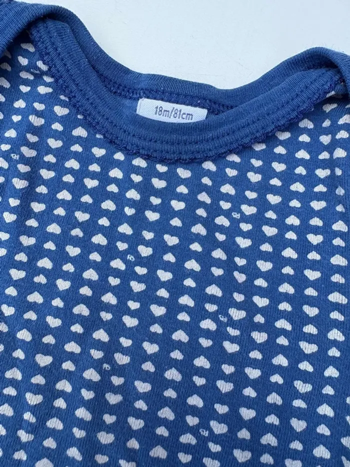 Lot de 2 bodys petit bateau 18 mois - photo numéro 3
