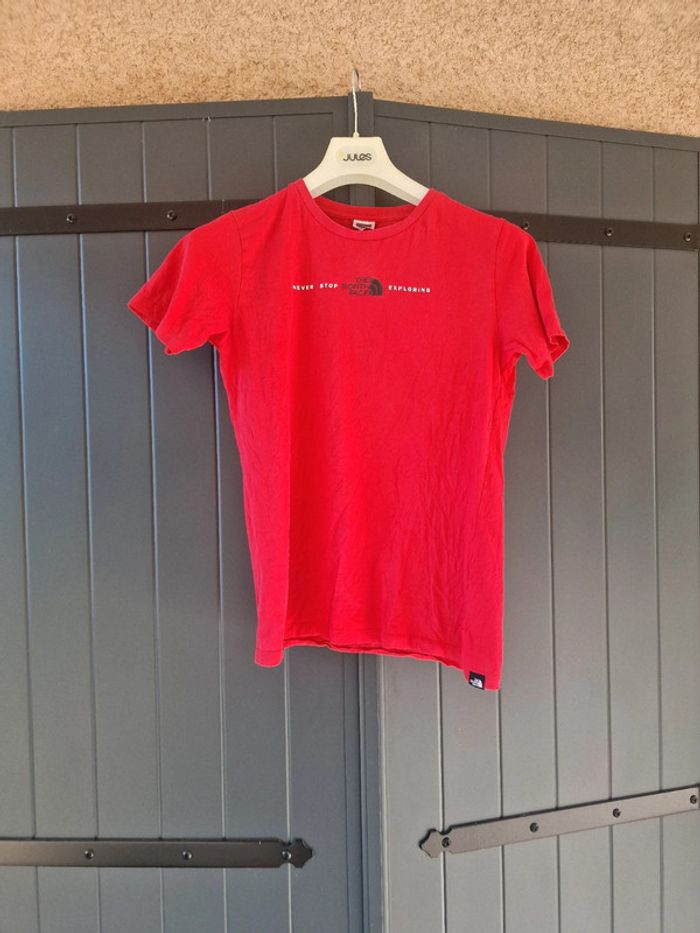 T shirt rouge north face - photo numéro 6