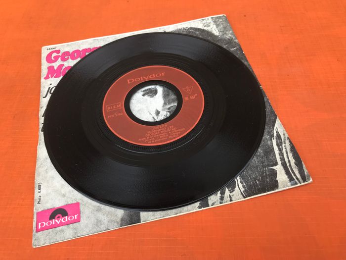Vinyle 45 tours Georges Moustaki Joseph (1969) - photo numéro 2